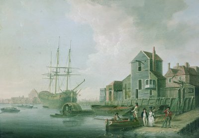 View near Deptford by William Anderson